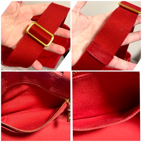 Authentic PRADA Canapa Crossbody bag - Picture 7 of 17